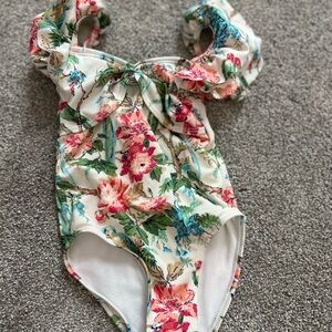 Floral One-Piece Swimsuit